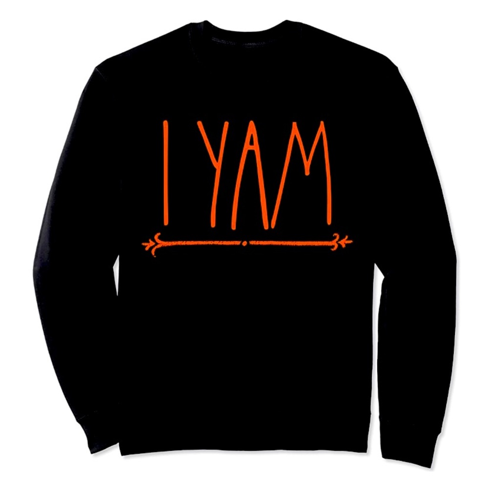 I Yam Set Thanksgiving Couples Sweatshirt